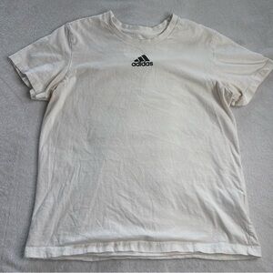 Adidas Kids Cream Short Sleeve Tee